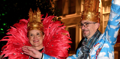 Roger et Georgette forment le nouveau couple royal du Carnaval 2026, à Tournai : revivez leur intronisation en photos et vidéo